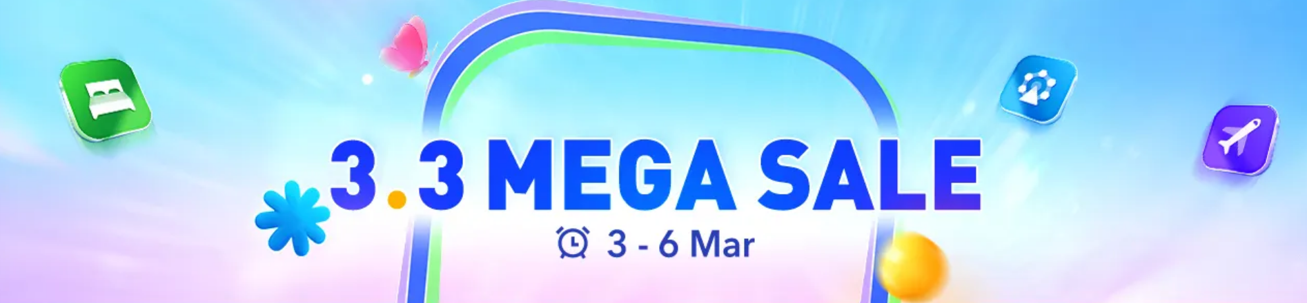 Trip.com 3.3 Mega Sale