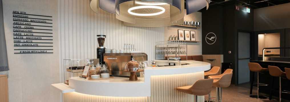 第1ターミナル「Lufthansa Business & Senator Lounge」