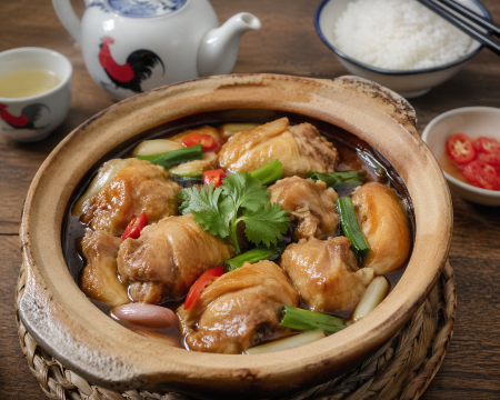pot chicken