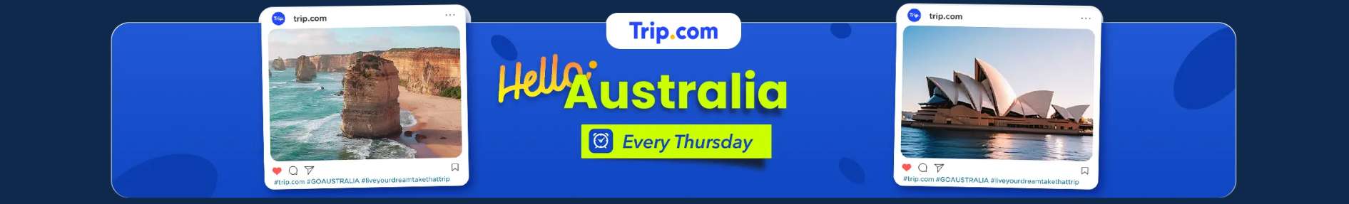 Trip.com Promo Code Singapore: Hello Australia Lovely Promo Code