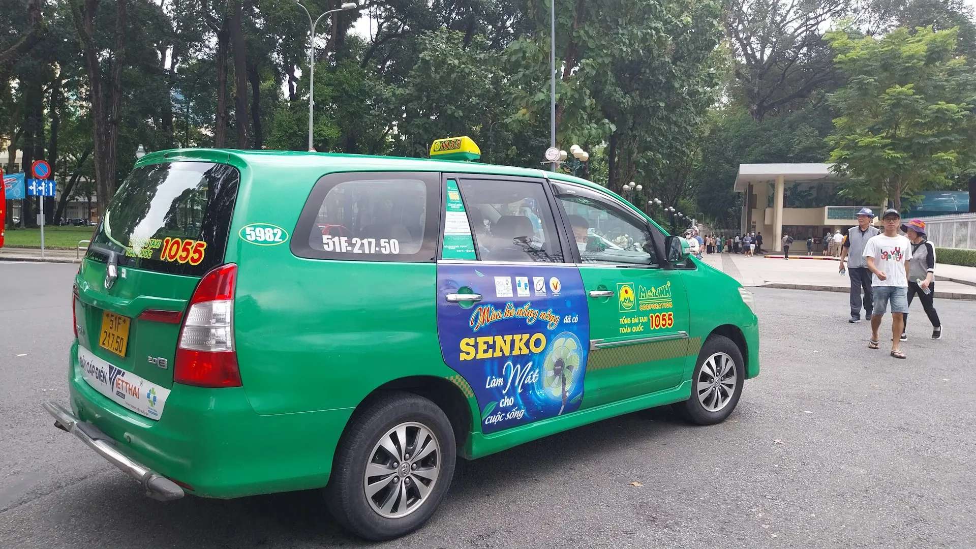 ハノイ空港から市内｜タクシー