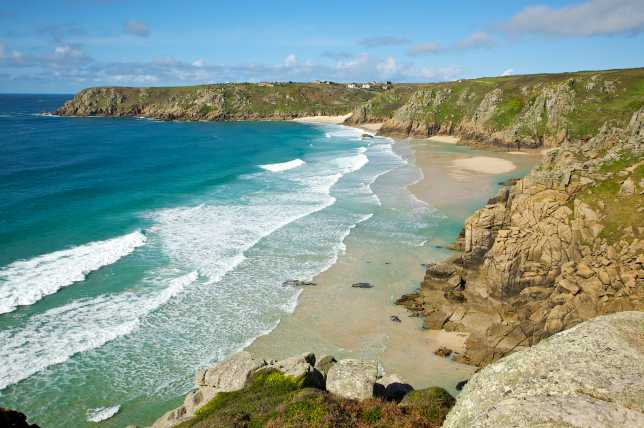 Porthcurno Beach