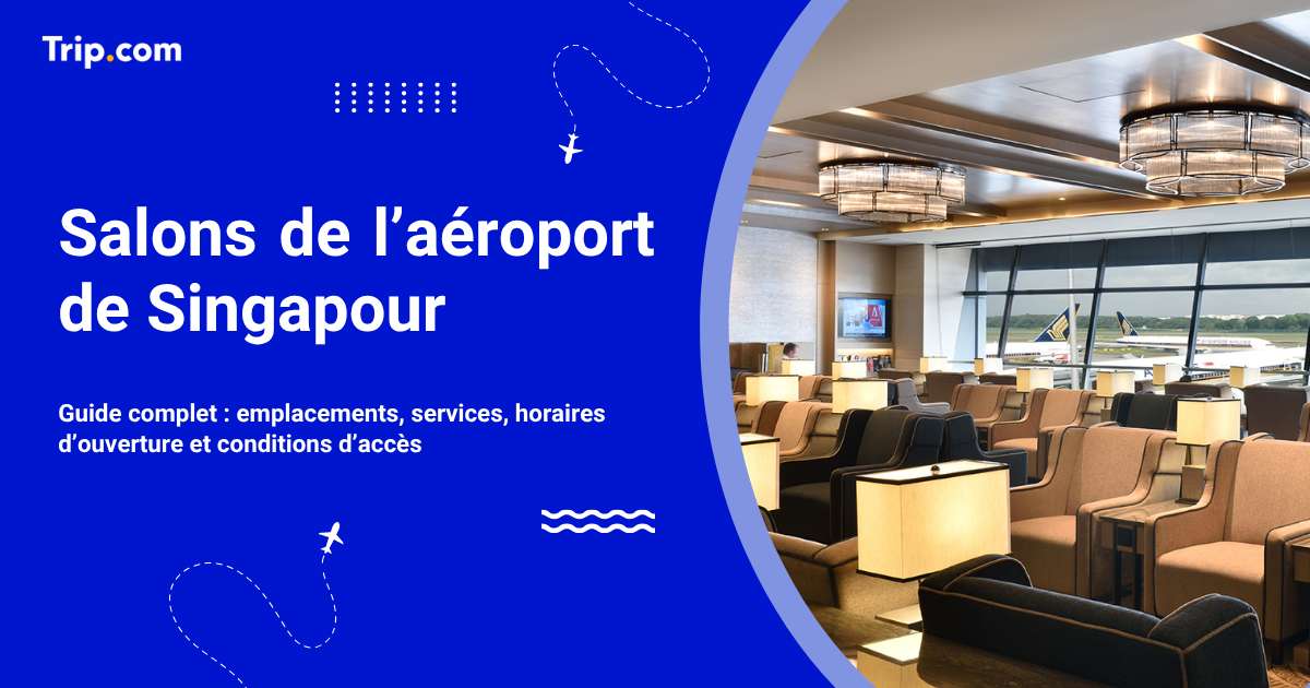 Salons de l'aéroport de Singapour Changi