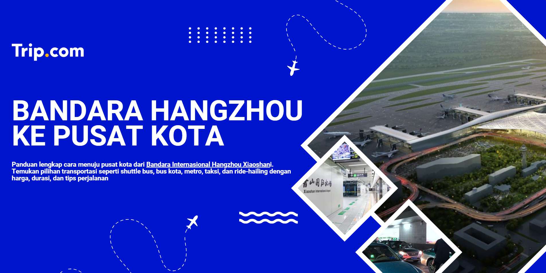 bandara hangzhou ke pusat kota