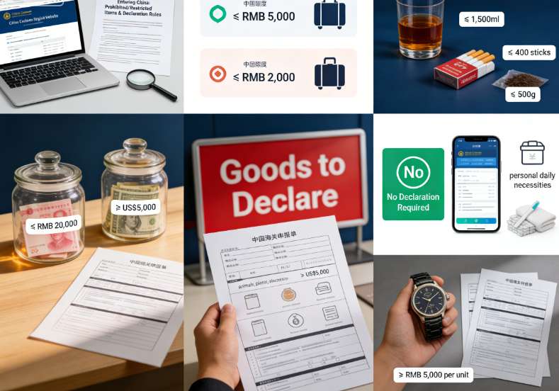 China Restricted Items by Category