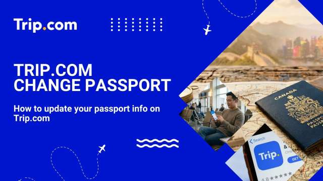 Trip.com Change Passport Cover