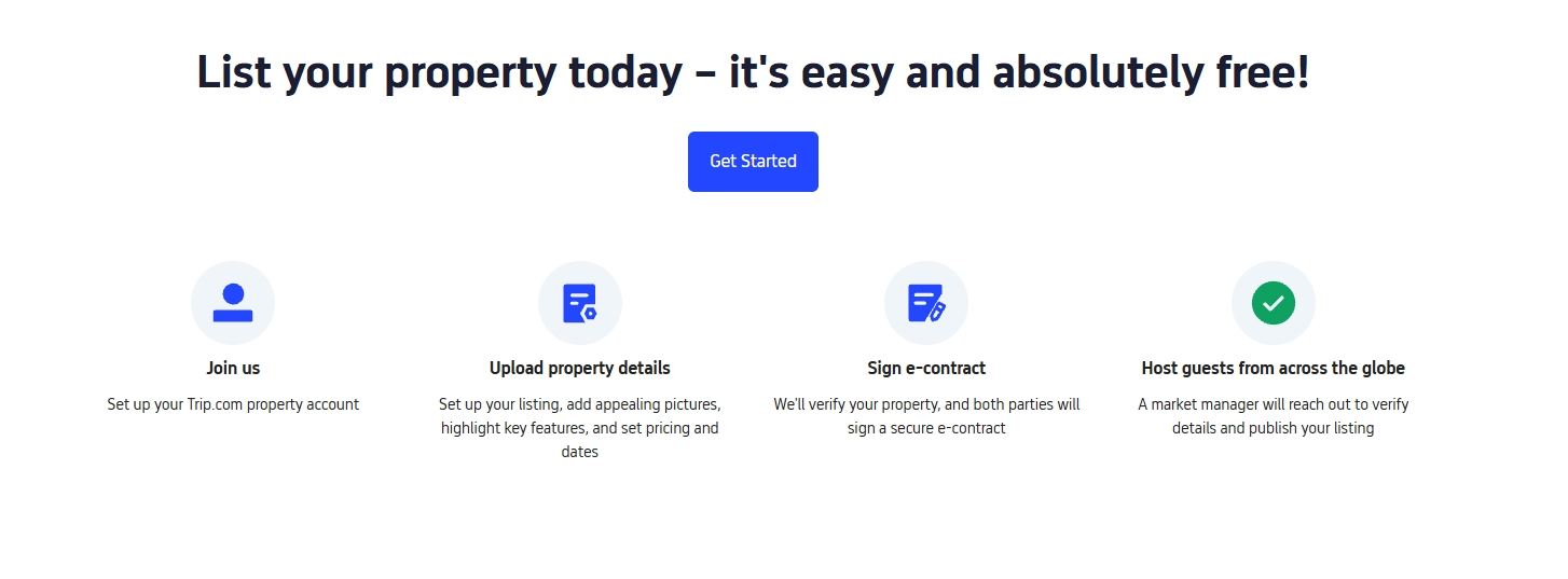 List your property on Trip.com!