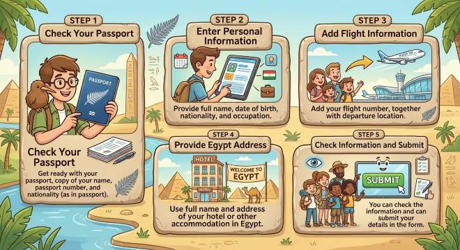 Tips for Arrival Card