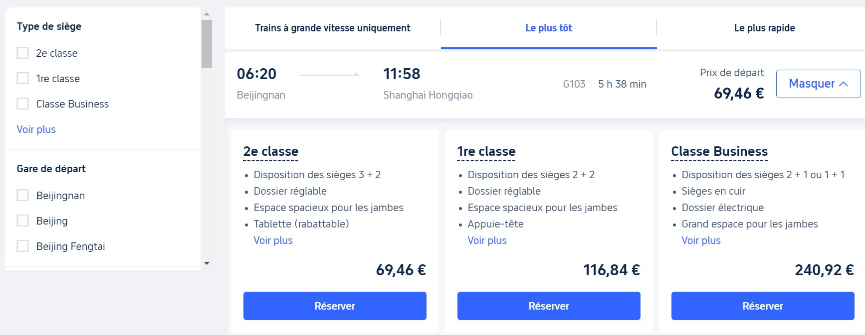 Comment réserver des billets de train en ligne