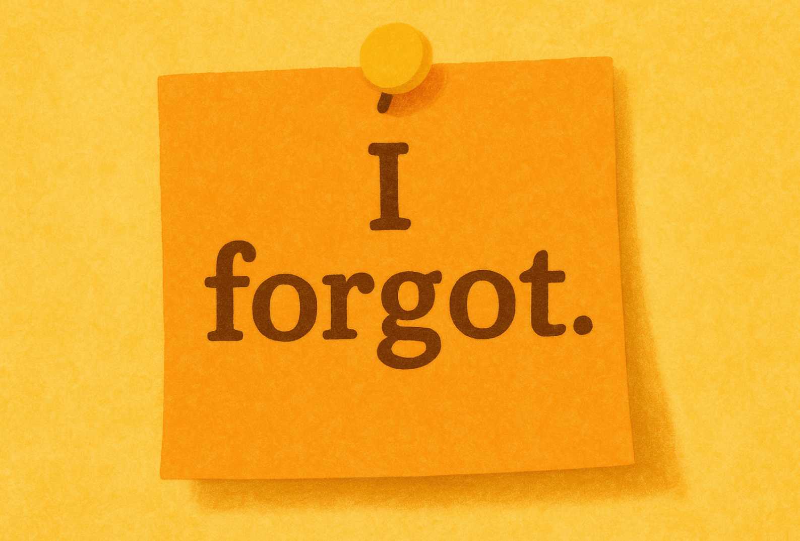 Forgot to Add Baggage