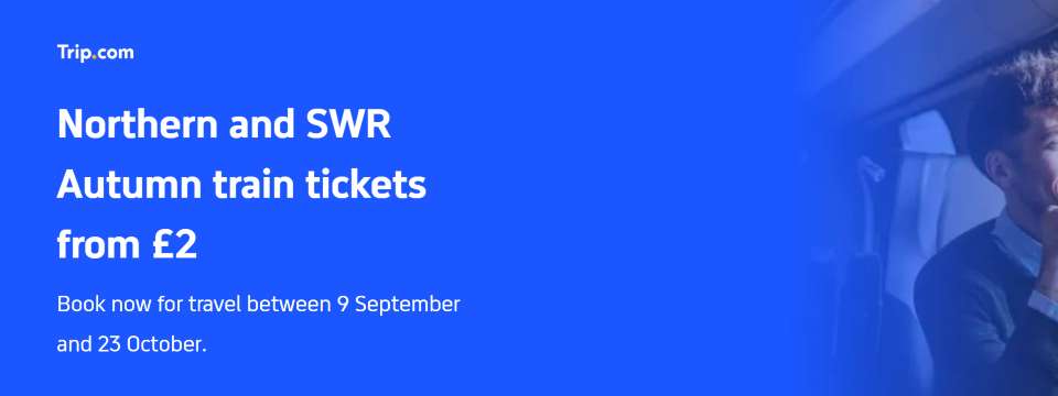 Train Flash Sale: Tickets from £2