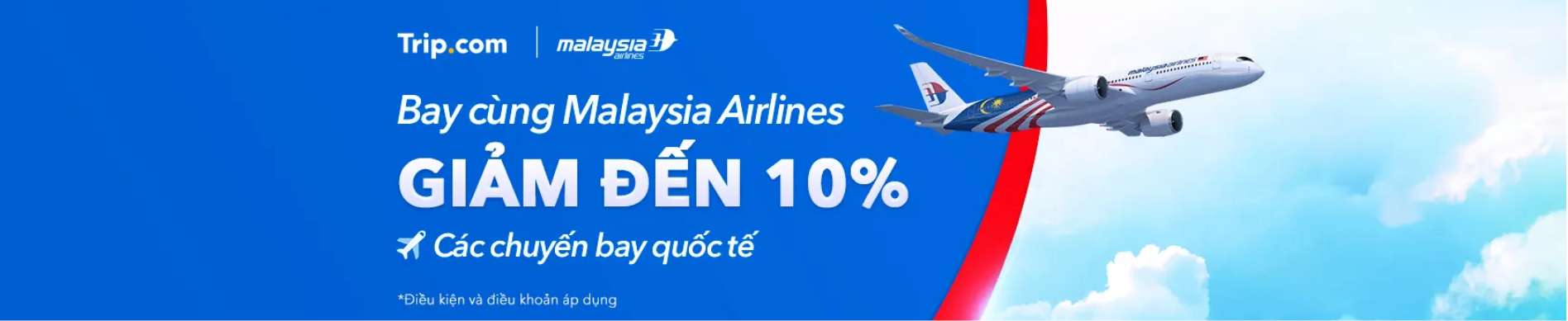 Bay cùng Malaysia Airlines