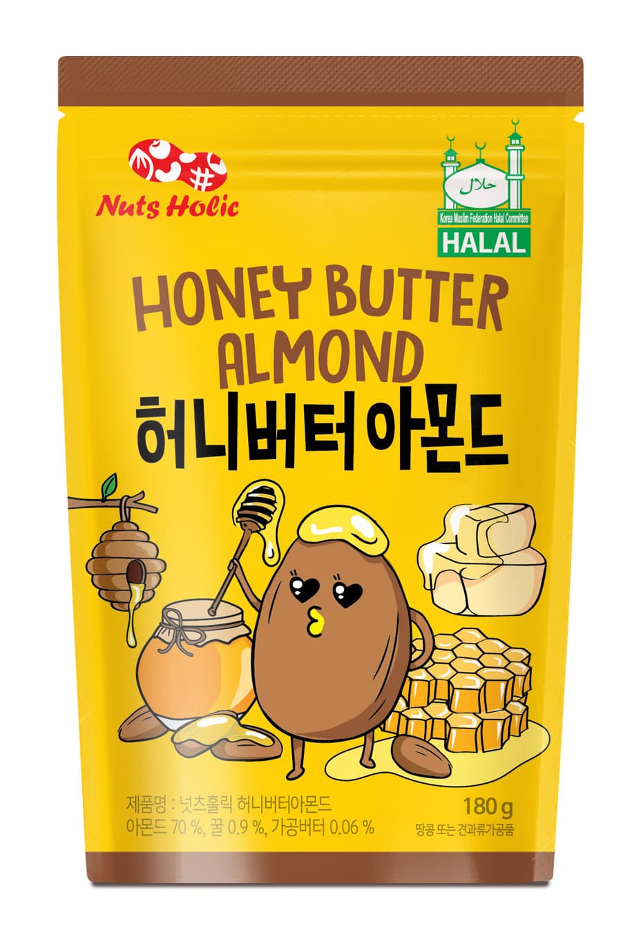 Korean Honey Butter Almonds