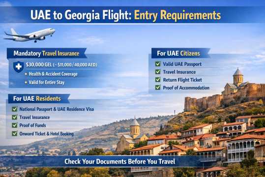 UAE to Georgia Flight: Best Airlines, Visa Rules & Travel Tips | Trip.com