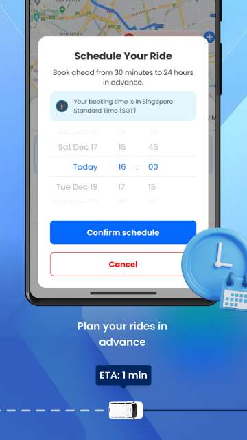 CDG Zig Schedule Ride