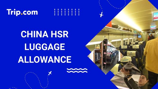 China High Speed Train Luggage Allowance