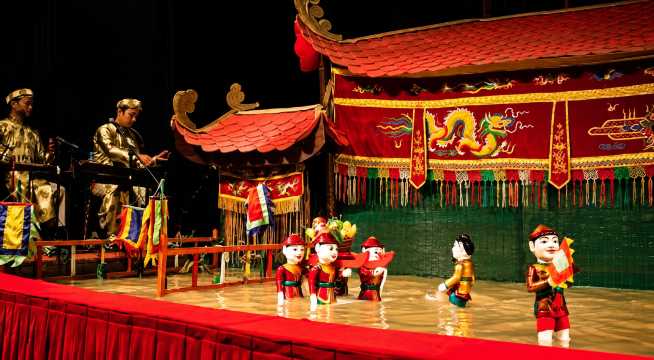 Traditional Water Puppet Show