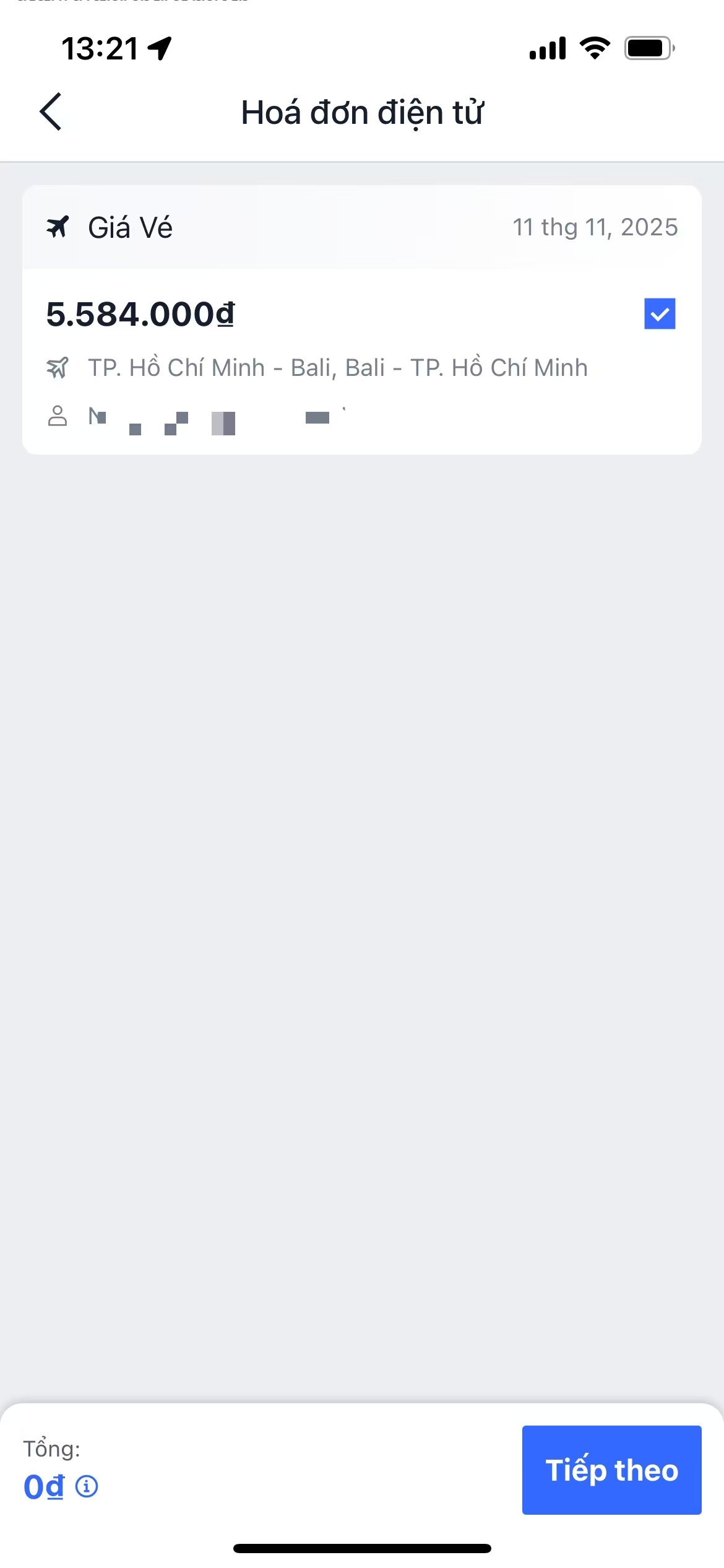 Hóa đơn điện tử Trip.com là gì?