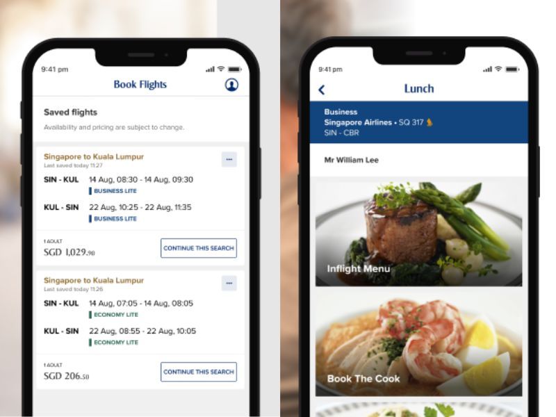 Singapore Airlines App