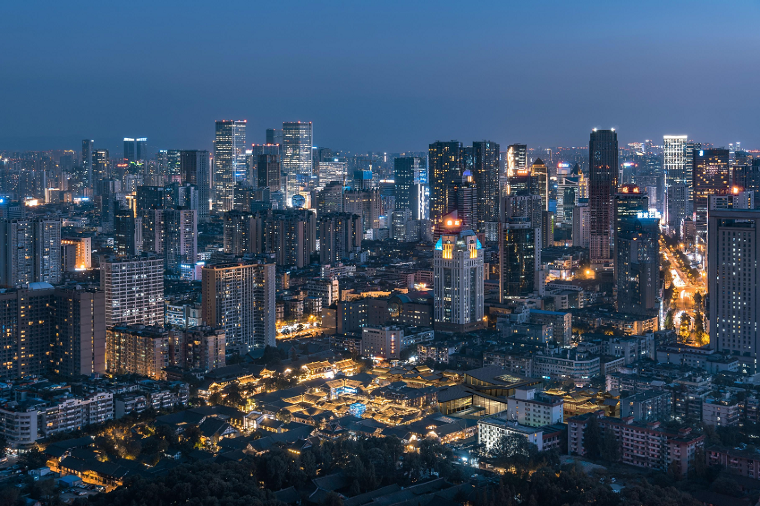 Chengdu Night View