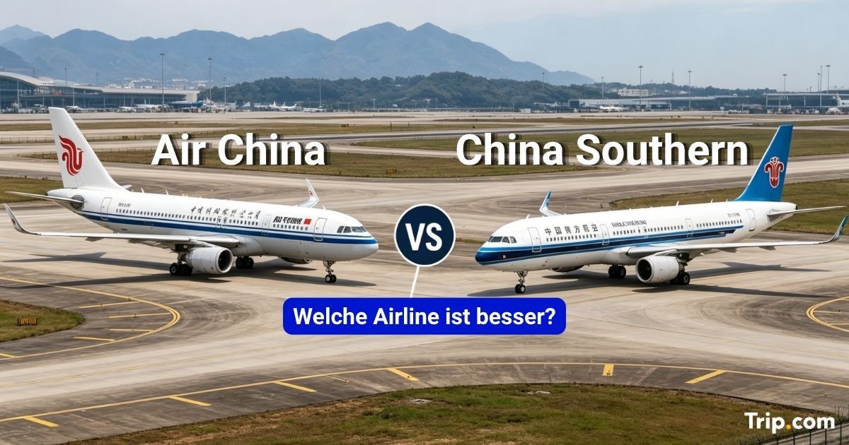 Air China oder China Southern: Welche Airline ist die bessere Wahl?