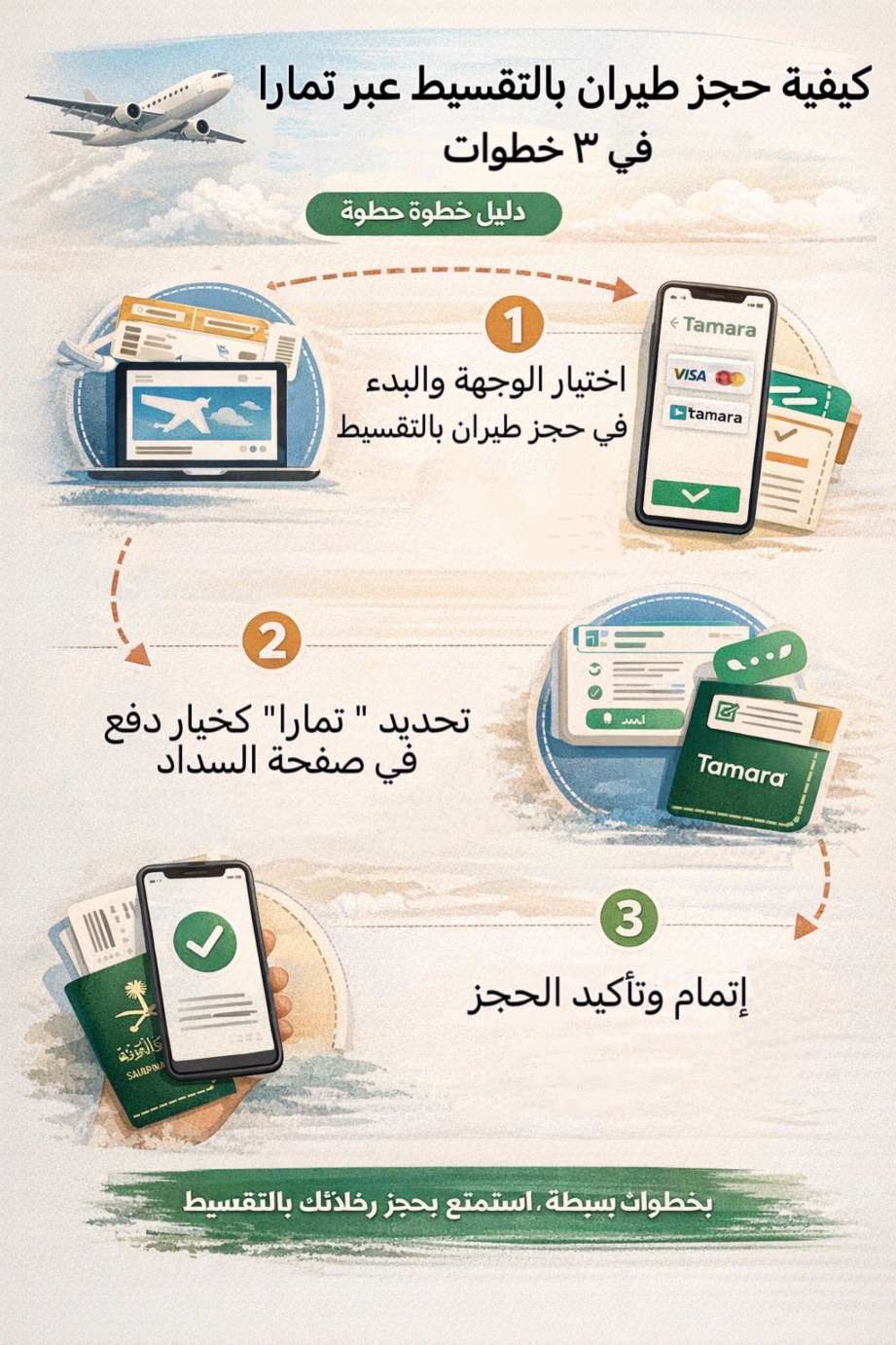 تقسيط تذاكر الطيران تمارا - احجز الآن وادفع لاحقًا بدون فائدة مع Trip.com