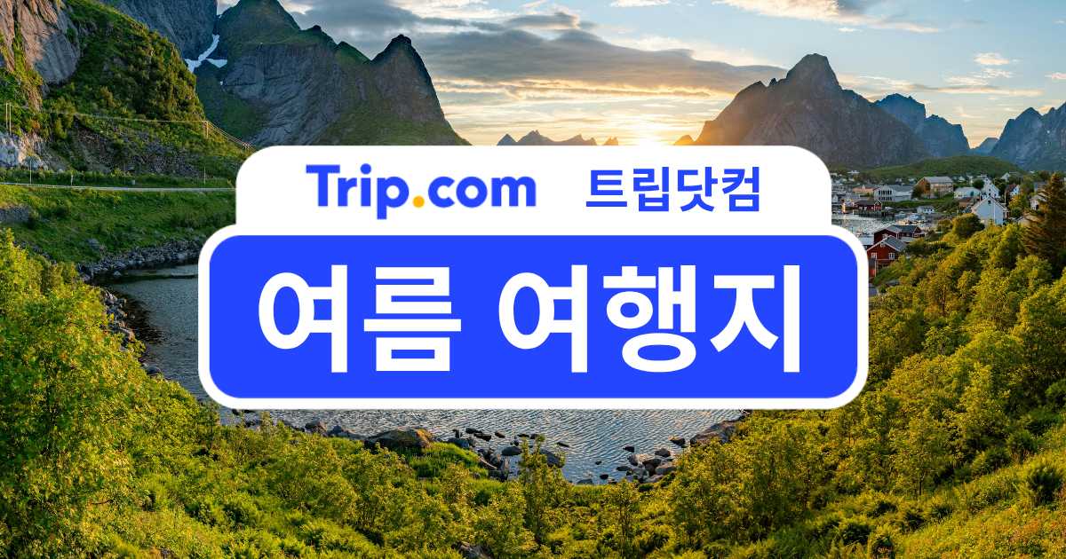 국내 여름 여행지 가볼만한곳 추천 | 트립닷컴