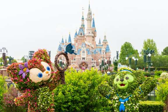 12月の上海ディズニーランドでの防寒対策