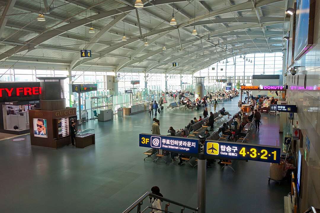 金海国際空港には2つのターミナルがある