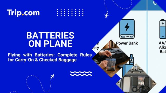 Can You Bring Batteries on a Plane? Flight Rules & Guidelines | Trip.com