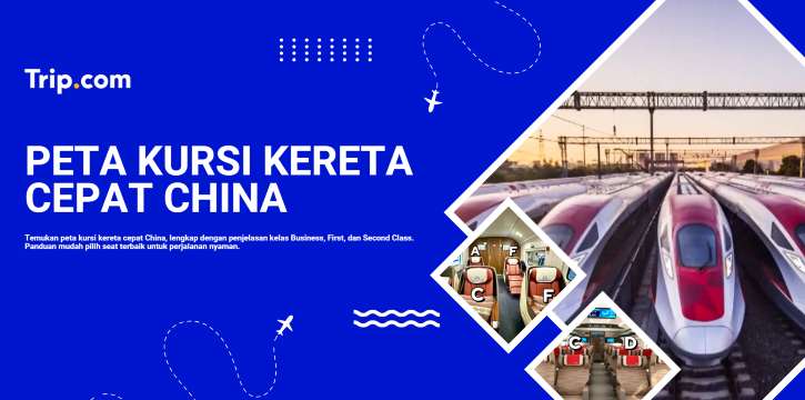 Peta Kursi Kereta Cepat China