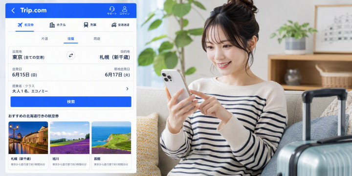 北海道便予約中