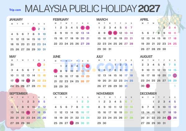 Malaysia Public Holiday 2027