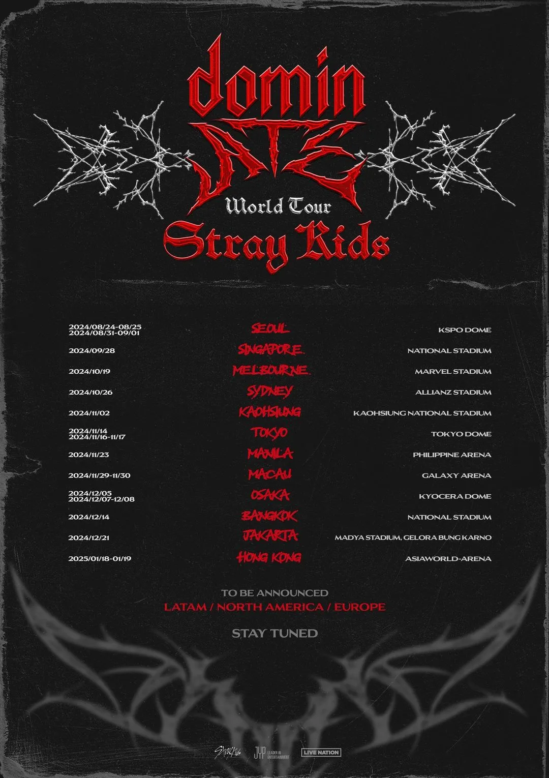 Stray Kids演唱會2025香港站