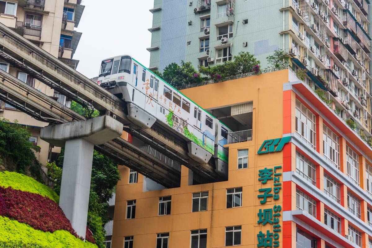Liziba Monorail Station