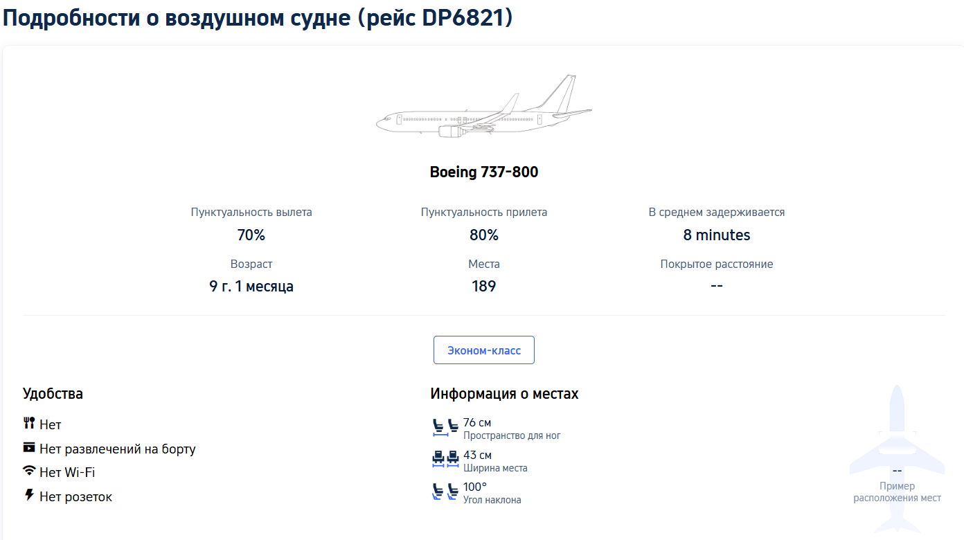 Как чекнуть статус рейса на Trip.com