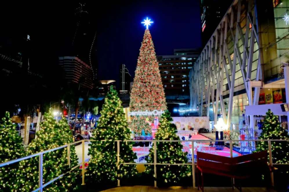 タイのクリスマス代名詞！セントラルワールドのイルミネーション