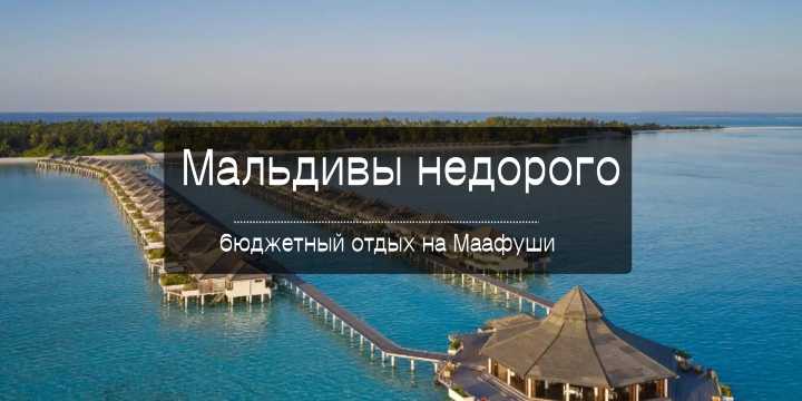 Мальдивы недорого: бюджетный отдых на Маафуши в 2026 | Trip.com