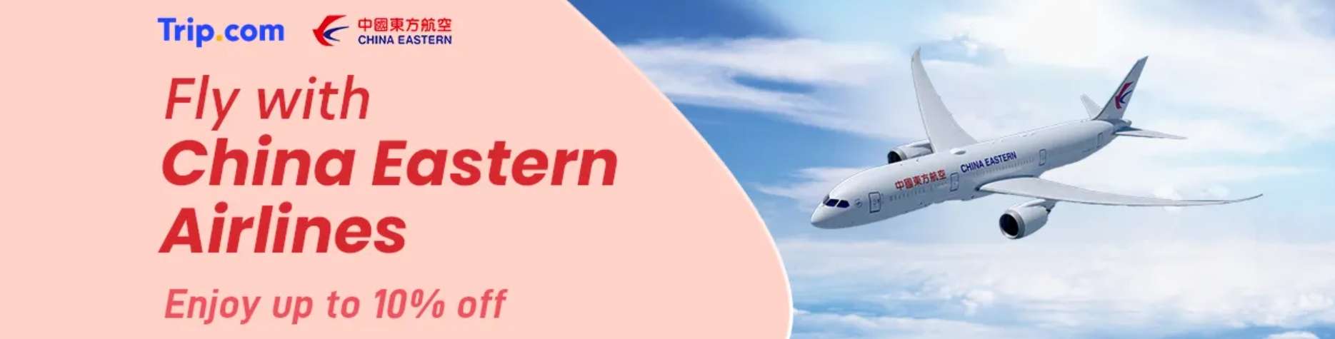 Trip.com Singapore Credit Card Promo Code | China Eastern Airlines