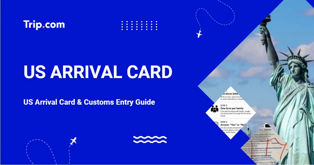 US Arrival Card