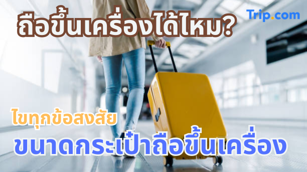 กระเป๋าถือขึ้นเครื่อง