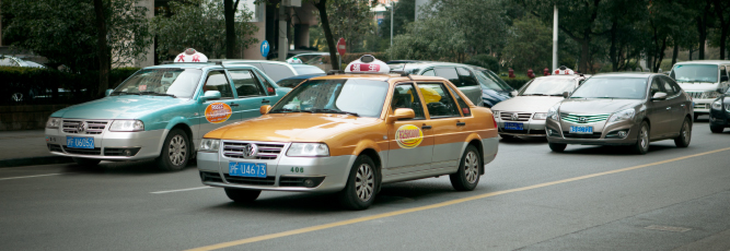 Taksi di Shanghai
