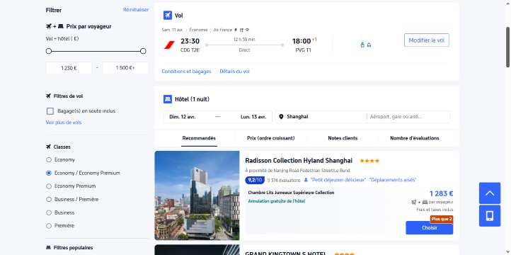 Parcourez nos offres combinées