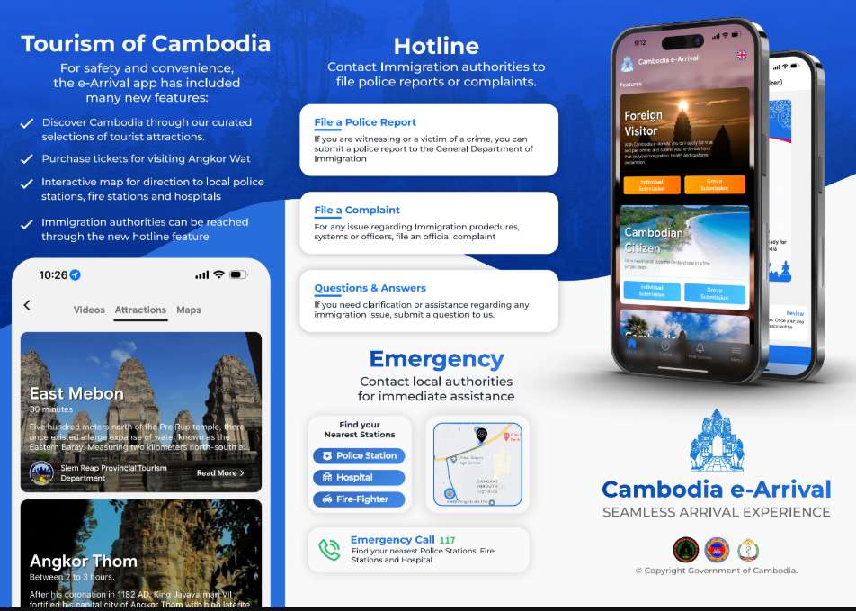 How to Complete the Cambodia e-Arrival Card Online