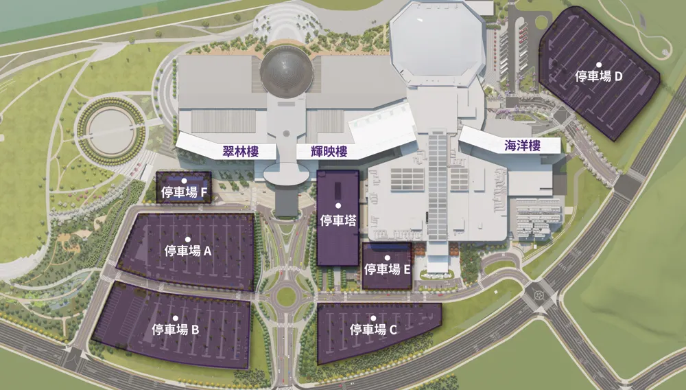 INSPIRE Arena停车场