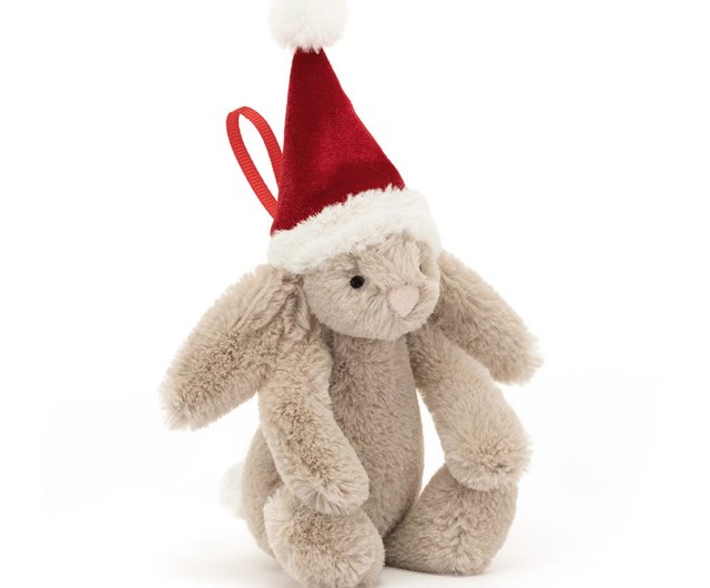 31cm聖誕帽兔子