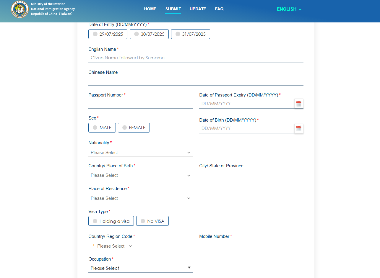 Fill Out TWAC Online