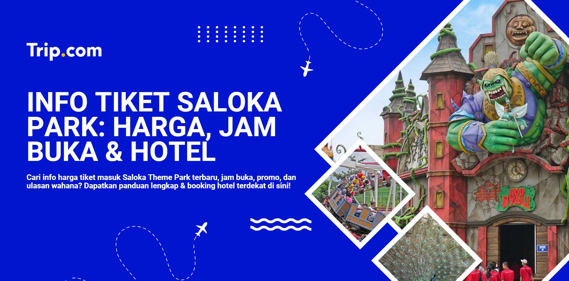 info tiket saloka park