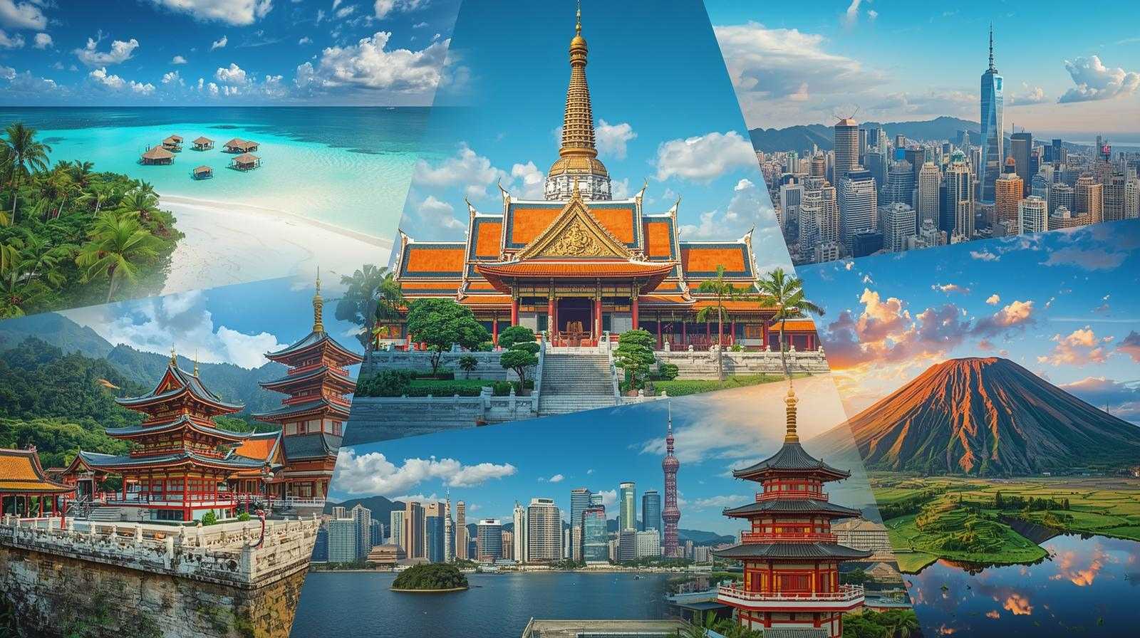 Beste Reisezeit Asien