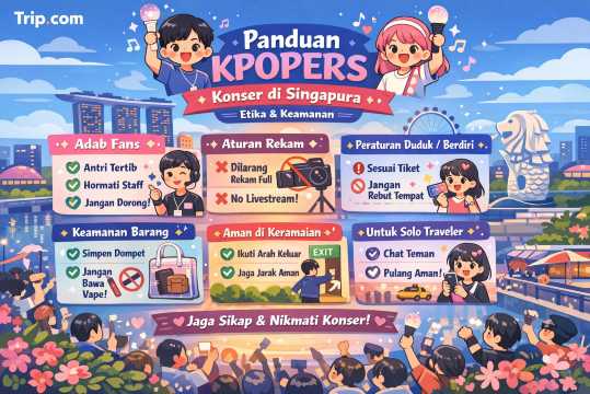 Panduan Lengkap Kpopers Sebelum Nonton Konser di Singapura | Trip.com